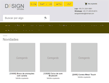 Tablet Screenshot of designbrindes.net
